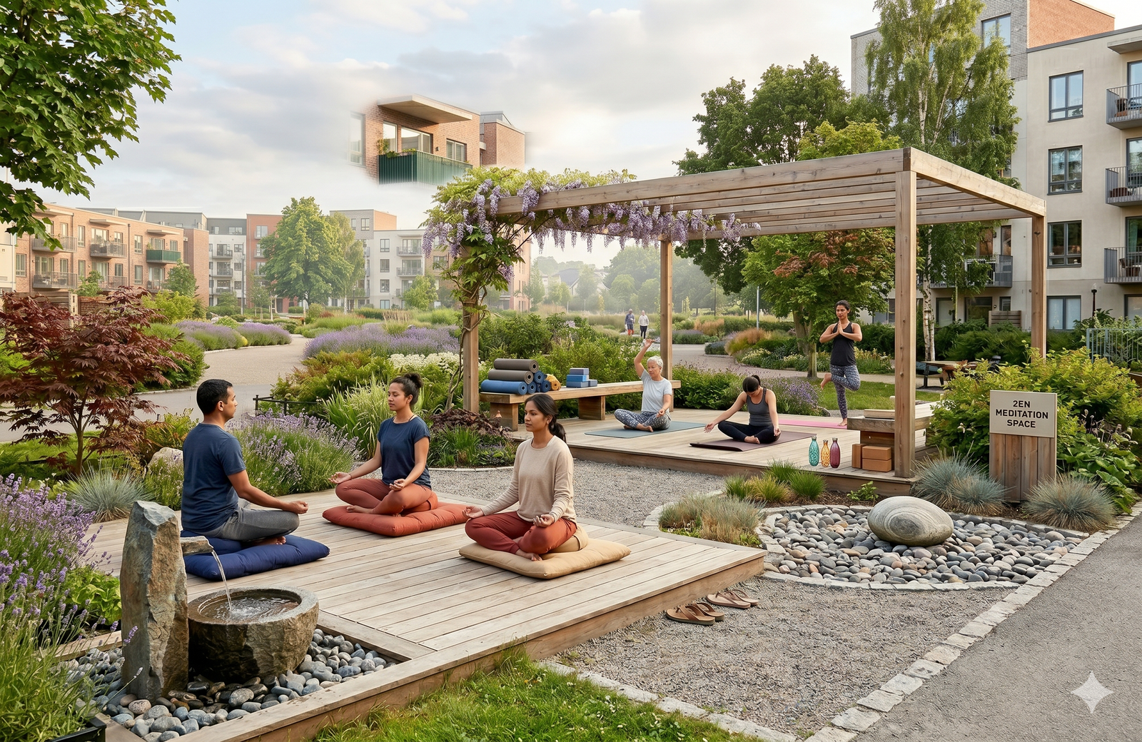 YOGA MEDITATION AREA